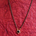 22 Carat Gold Black Beads With Star Shaped Locket Type Mangalsutra 5.5g by Mahita Collections